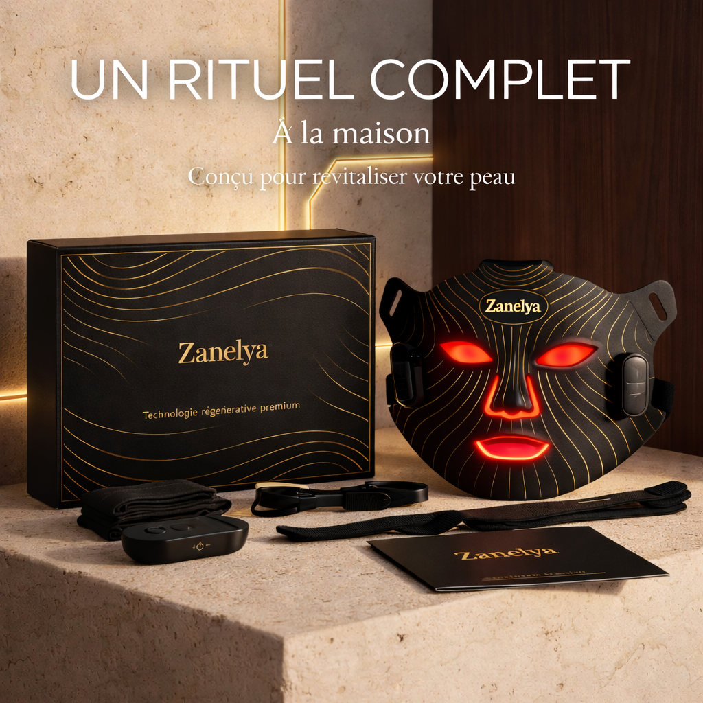 Masque LED anti-âge — Une peau visiblement plus ferme et plus lumineuse, en 10 minutes par jour.