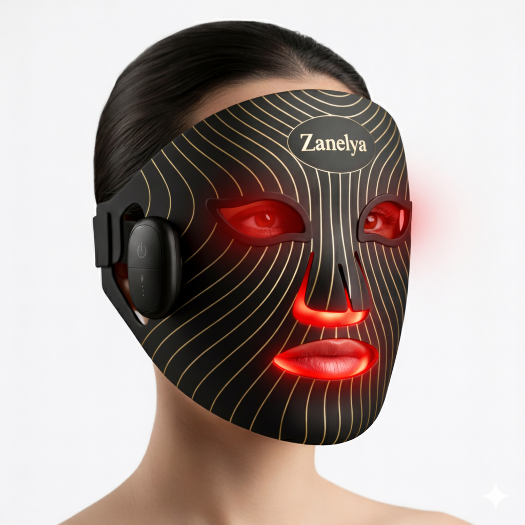 Masque LED anti-âge — Une peau visiblement plus ferme et plus lumineuse, en 10 minutes par jour.