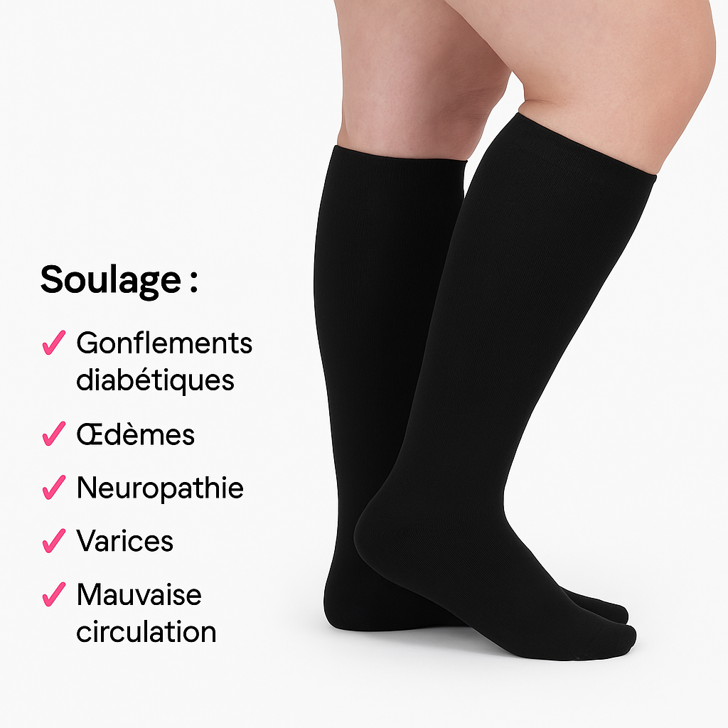 Zanelya - Les chaussettes de compression qui soulagent vraiment la douleur